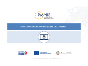 LANCIATA LA NUOVA PIATTAFORMA DI FORMAZIONE DEL ProMIS!