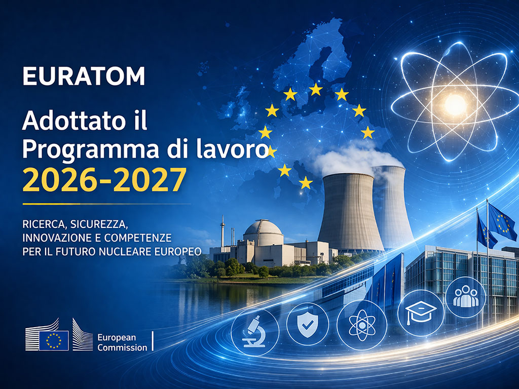 Euratom, adottato il Programma di lavoro 2026-2027