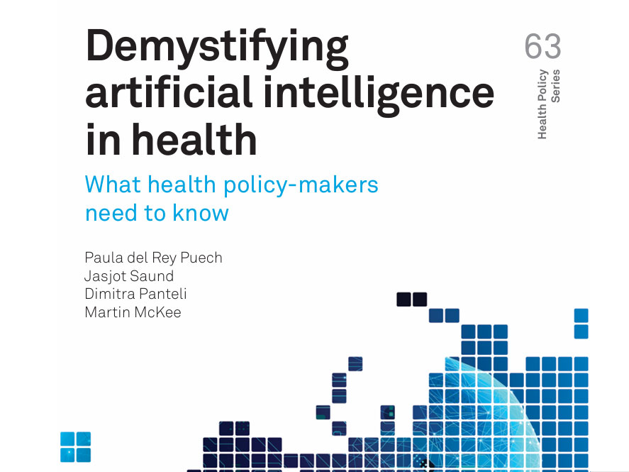 Intelligenza artificiale in salute: nuovo report per i decisori politici