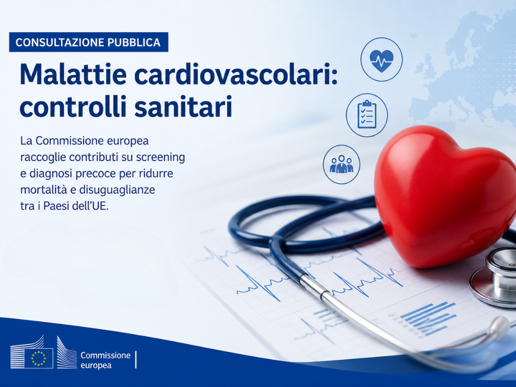 Malattie cardiovascolari UE: al via la consultazione sui controlli sanitari