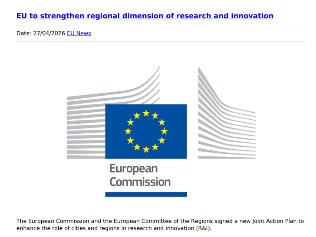 Ricerca e innovazione: l’UE rafforza il ruolo di città e regioni