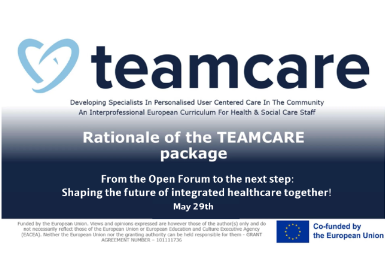 Evento TEAMCARE – Shaping the Future of Integrated Healthcare Together