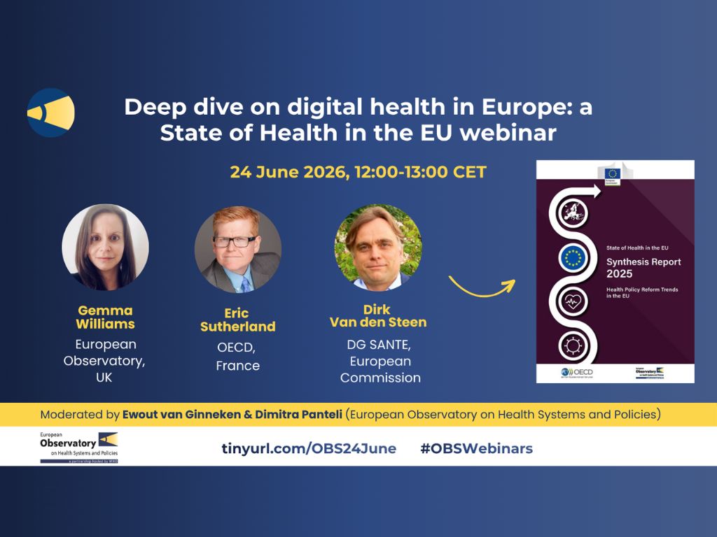 Evento dell'Osservatorio Europeo: Approfondimento sulla sanità digitale in Europa