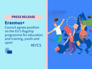 Erasmus+: il Consiglio UE approva la posizione sul programma 2028-2034