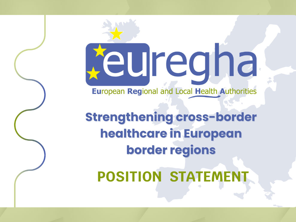 EUREGHA pubblica un nuovo documento di posizionamento sull’assistenza sanitaria transfrontaliera