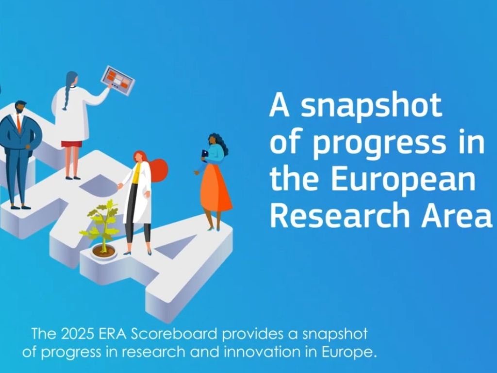Area Europea della Ricerca (ERA): pubblicato lo scoreboard 2025