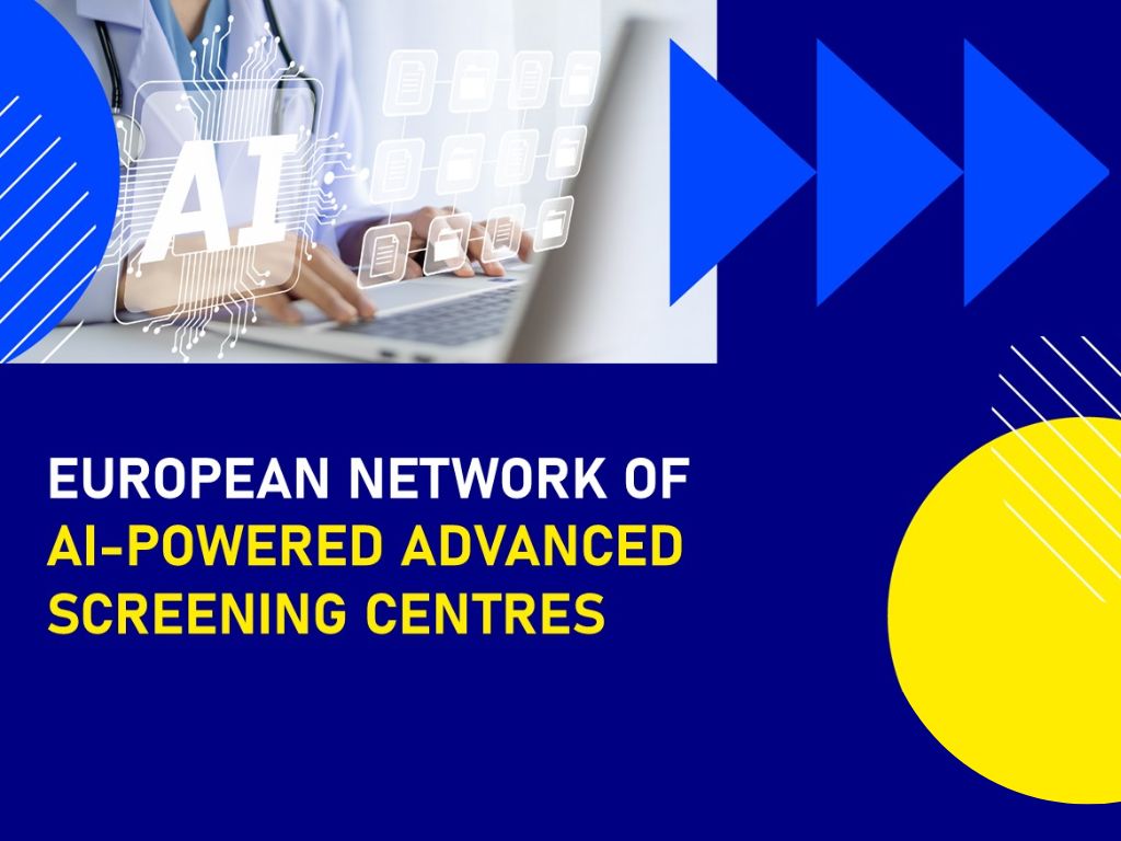AI-powered advanced screening centres: aperta la call europea per aderire alla rete