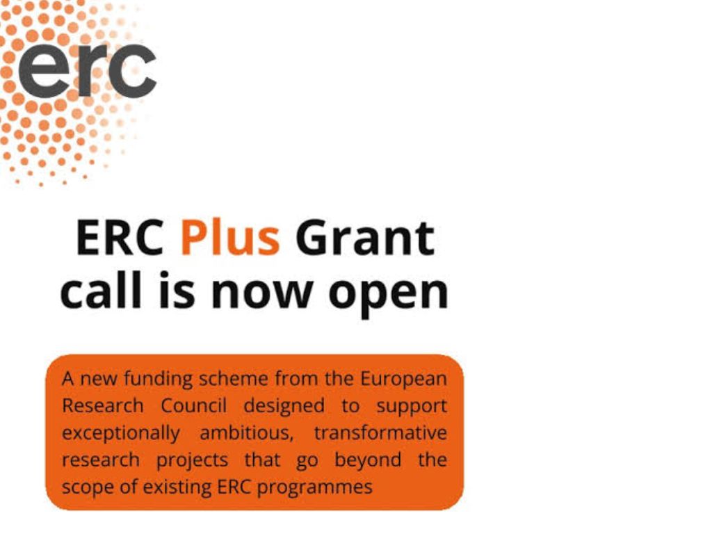 ERC Plus Grants: aperta la prima call per progetti di ricerca trasformativa