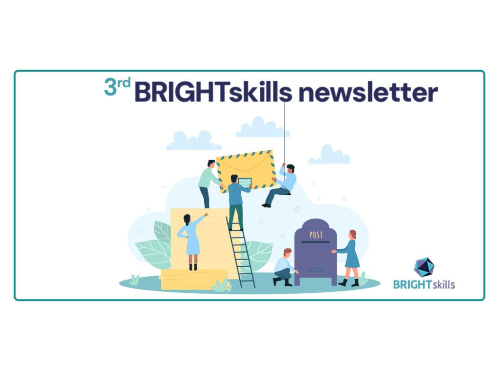 3° newsletter del progetto BRIGHTskills tra nuove competenze, corsi e strategie