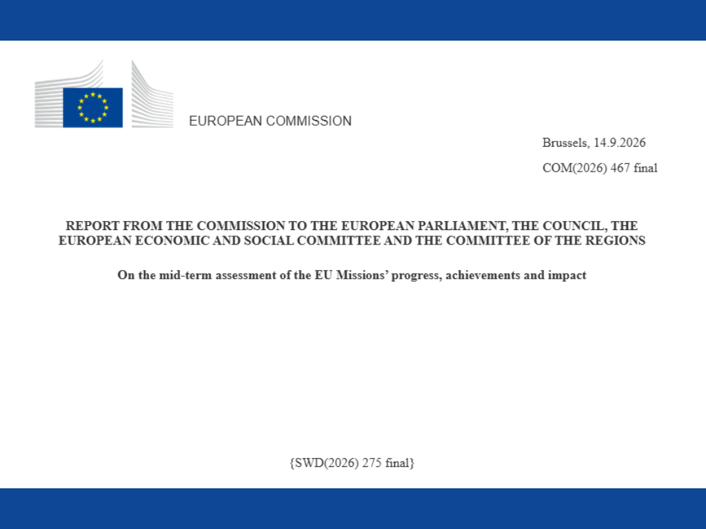 Horizon Europe: la Commissione pubblica la valutazione intermedia delle cinque Mission EU