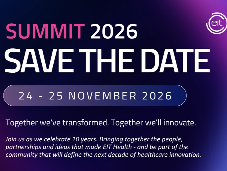 Si terrà a Madrid, il 24 e 25 novembre 2026, l'EIT Health Summit 2026, l'evento annuale promosso da EIT Health che quest'anno coincide con il decimo anniversario della comunità europea dell'innovazione dedicata alla salute.