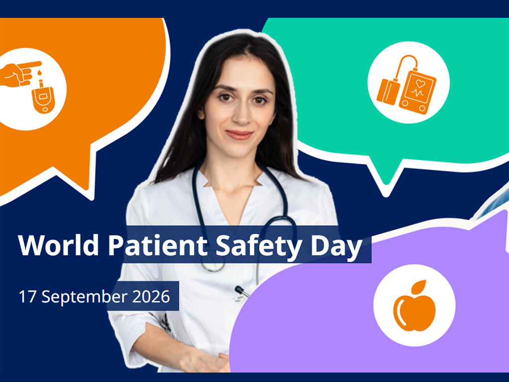 17 settembre 2026: Giornata Mondiale della sicurezza del paziente